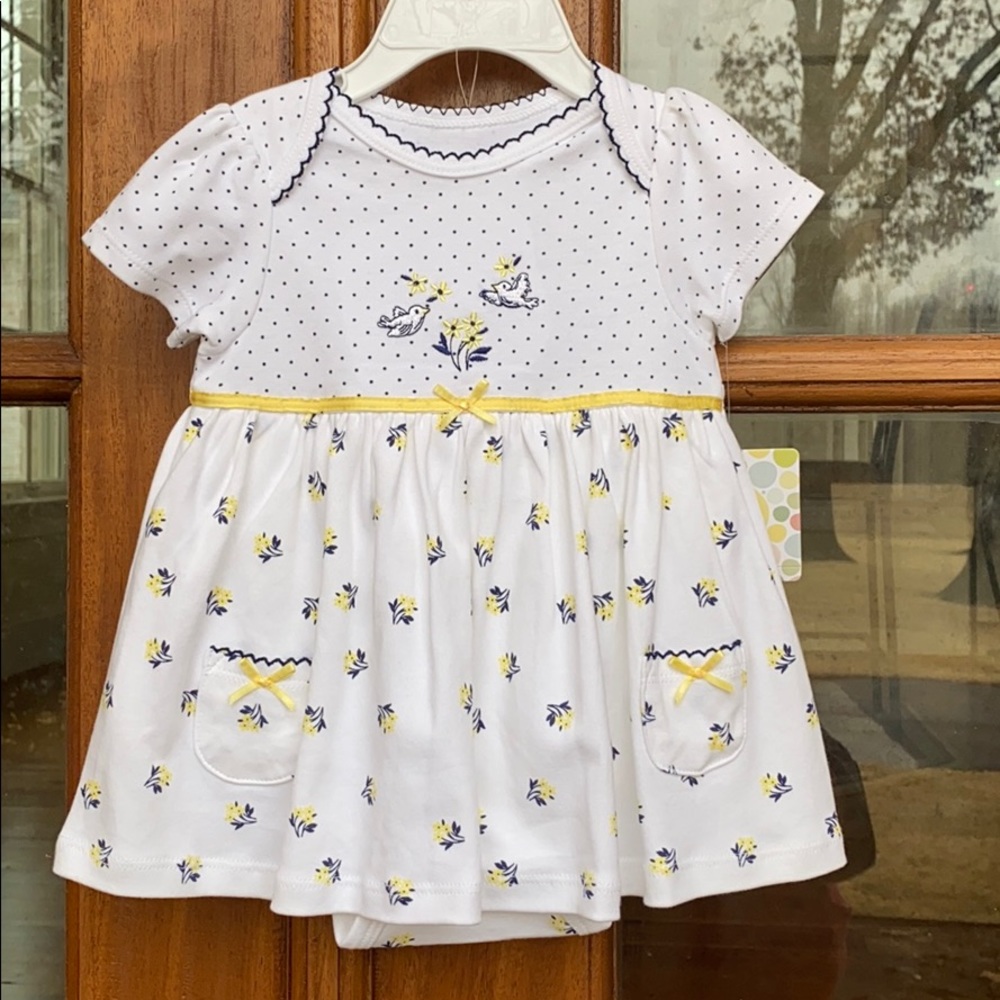 Little Me onesie dress